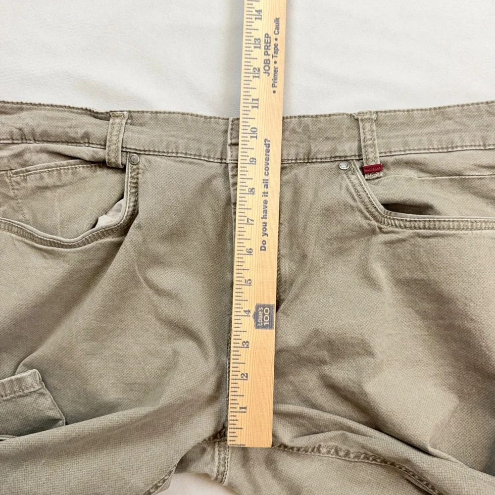 MAC Jeans Arne Pipe Mens 38x32 Slim Fit Pants Olive Taupe German Designed EUC‎